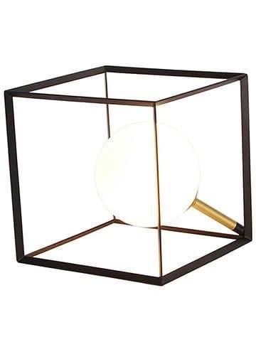 Lampka stołowa czarno-złota 15cm WTORS