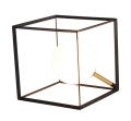 Lampka stołowa czarno-złota 20cm WTORS