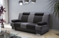 Stylowa sofa z funkcją spania i chromowanymi nóżkami, wybór kolorów, ARNO2