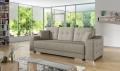 Sofa z funkcją spania i chromowanymi nóżkami, wybór kolorów, CAVO3