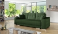 Sofa z funkcją spania i chromowanymi nóżkami, wybór kolorów, CAVO3