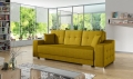 Sofa z funkcją spania i chromowanymi nóżkami, wybór kolorów, CAVO3