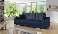 Sofa z funkcją spania i chromowanymi nóżkami, wybór kolorów, CAVO3