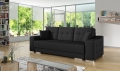 Sofa z funkcją spania i chromowanymi nóżkami, wybór kolorów, CAVO3
