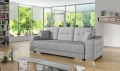 Sofa z funkcją spania i chromowanymi nóżkami, wybór kolorów, CAVO3
