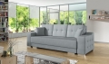 Sofa z funkcją spania i chromowanymi nóżkami, wybór kolorów, CAVO3