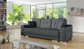 Sofa z funkcją spania i chromowanymi nóżkami, wybór kolorów, CAVO3