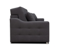 Sofa z funkcją spania i chromowanymi nóżkami, wybór kolorów, CAVO3