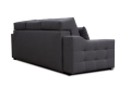 Sofa z funkcją spania i chromowanymi nóżkami, wybór kolorów, CAVO3