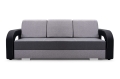 Sofa z funkcją spania z chromowanymi nóżkami, wybór kolorów, LENO