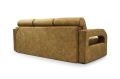 Sofa z funkcją spania z chromowanymi nóżkami, wybór kolorów, LENO