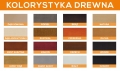Tapicerowany fotel Retro II zielony, wybór koloru drewnianych nóg