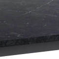Dębowy stół 200x100 cm metalowe czarne nogi, CANTRI LOFT