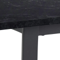 Dębowy stół 200x100 cm metalowe czarne nogi, CANTRI LOFT