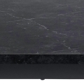 Dębowy stół 200x100 cm metalowe czarne nogi, CANTRI LOFT
