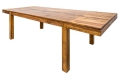 Stół EGZOTIC z litego naturalnego drewna sheesham, rozkładany 160-240 cm