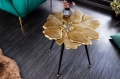 Stylowy stolik do salonu z metalu w kolorze złotym 55 cm, LAND GOLD