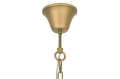 Złota lampa wisząca 50 cm Loft 8 źródeł światła
