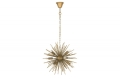Złota lampa wisząca 50 cm Loft 8 źródeł światła