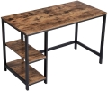 Biurko komputerowe na metalowych nogach rustykalne, loft 120 cm RADS LOFT 1