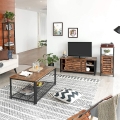Wąski regał w stylu industrialnym, słupek na metalowym stelażu 167 cm RADS LOFT