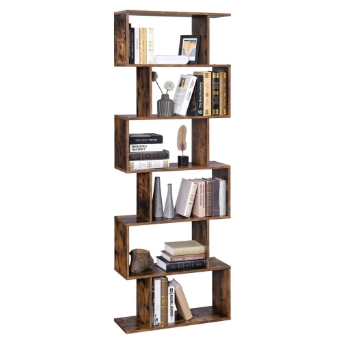 Regał na książki w stylu industrialnym, wąski 190,5 cm RADS LOFT