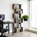lbc61bx_374749.Regał na książki w stylu industrialnym, wąski 190,5 cm RADS LOFT