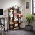 Duży regał na książki i dekoracje, w stylu industrialnym 140 cm RADS LOFT