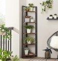 Regał narożny na książki, w industrialnym stylu 150 cm RADS LOFT