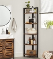 Regał narożny na książki, w industrialnym stylu 150 cm RADS LOFT
