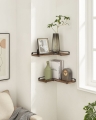 Półki narożne 2 sztuki, w stylu industrialnym RADS LOFT