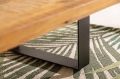 Stolik kawowy/ława BOA drewno mango 120 cm LOFT metal