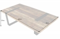 Stolik kawowy/ława BOA drewno mango 120 cm LOFT metal
