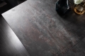 Ceramiczny stół rozkładany, blat imitujący skałę wulkaniczną, metalowe nogi 180-260 cm IKAR
