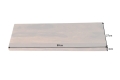 Półka z litego drewna sheesham, lakierowana, loft 80 cm BOA