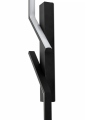 Nowoczesny kinkiet, metalowy stelaż w kolorze czarnym 100 cm SUVE