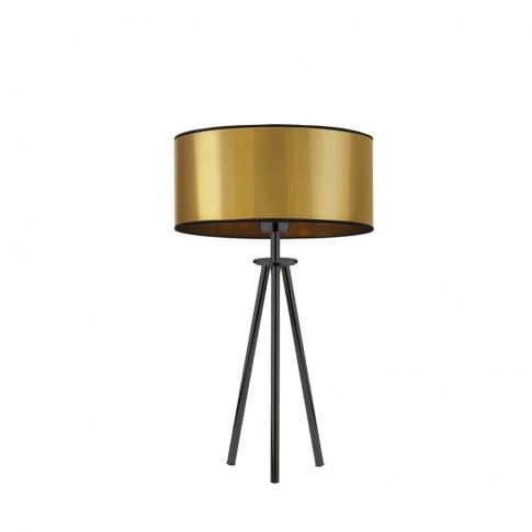 Designerska lampka nocna ZOE Gold Lux