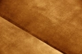 Pikowana sofa trzyosobowa, w kolorze musztardowym 235 cm RUSTIC
