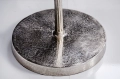 Srebrny stolik pomocniczy LILIA 42 cm w całości z aluminium